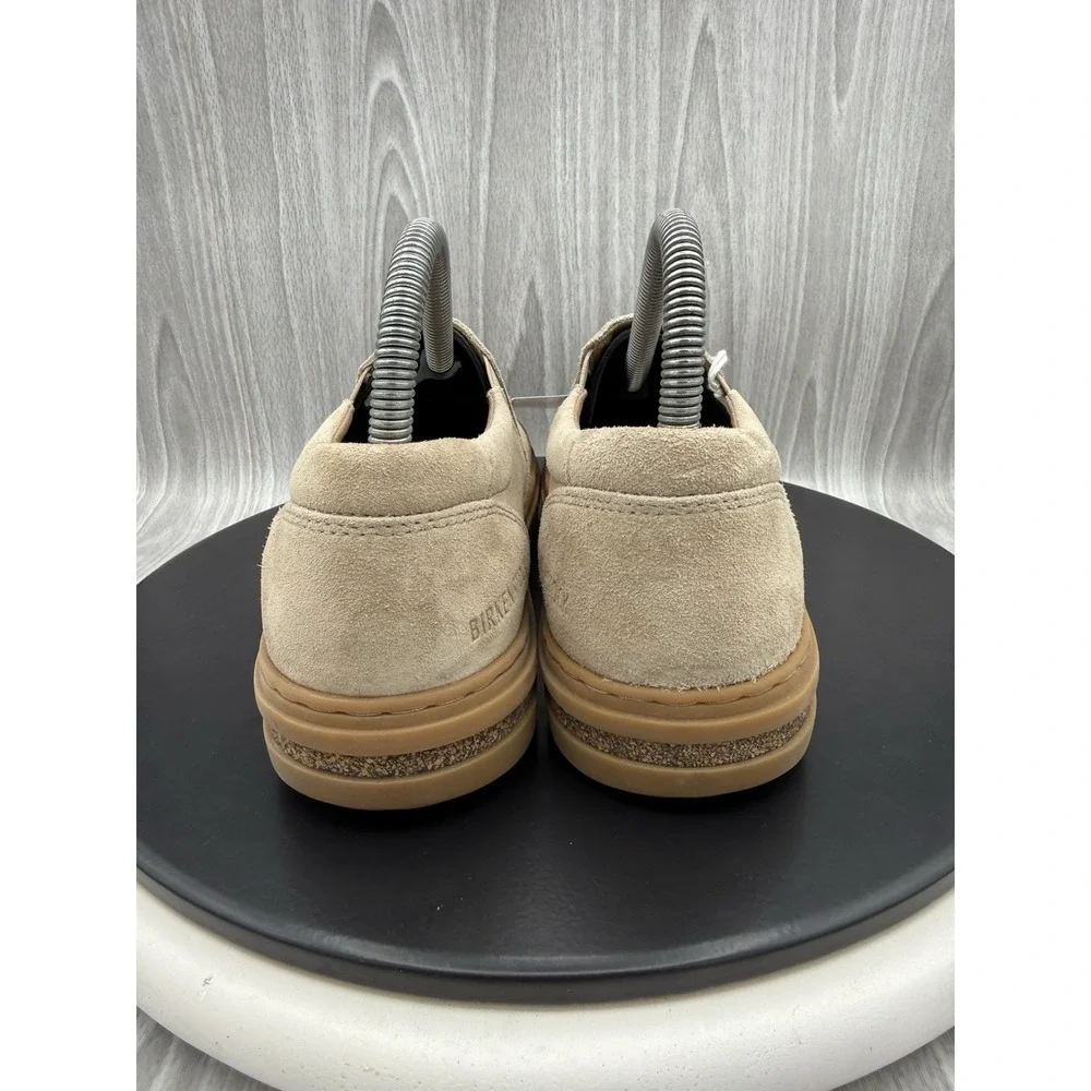 Birkenstock Oswego Womens US 7 EU 38 Narrow Brown Suede Slip On Comfort Shoes